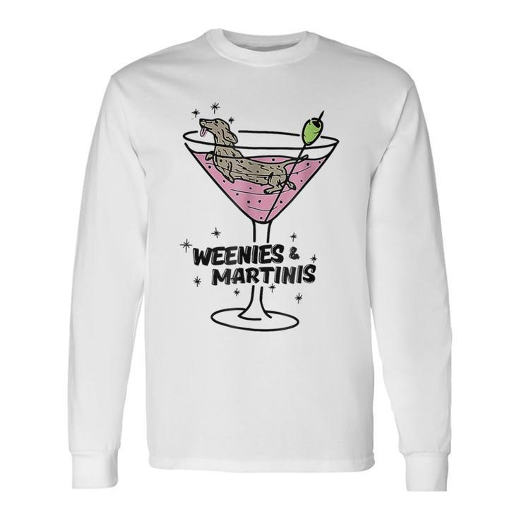 Weenies And Martinis Apparel Long Sleeve T-Shirt