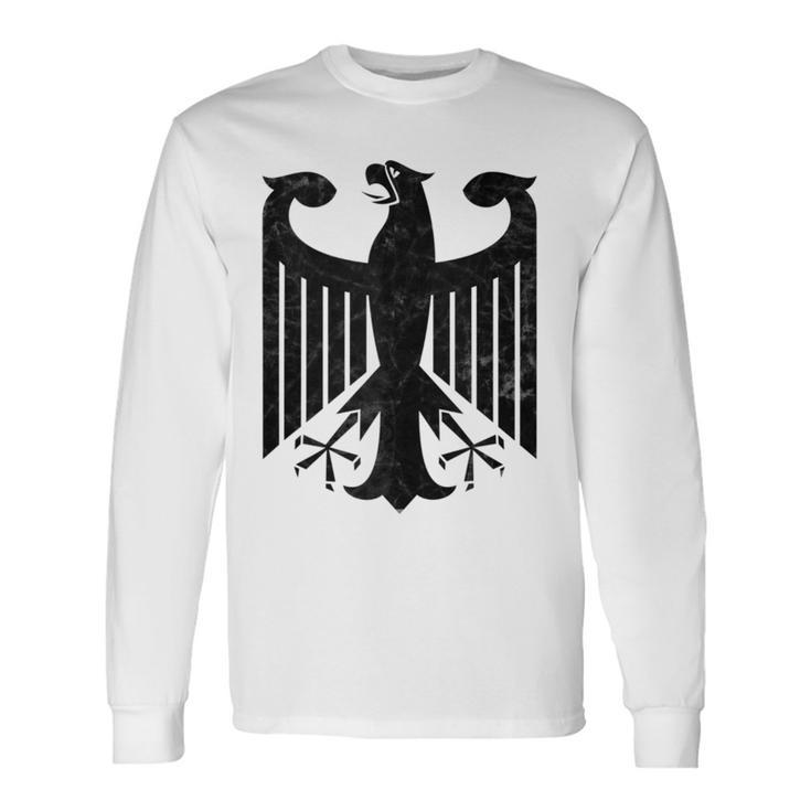 German Eagle Germany Coat Of Arms Deutschland Long Sleeve T-Shirt