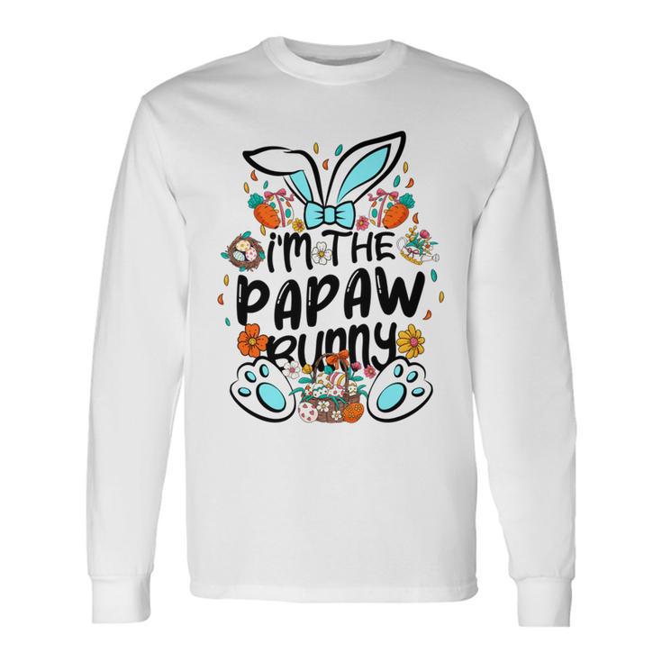 Ich Bin Der Papaw-Hase Lustiger Papaw-Ostertag Langarmshirts Geschenkideen