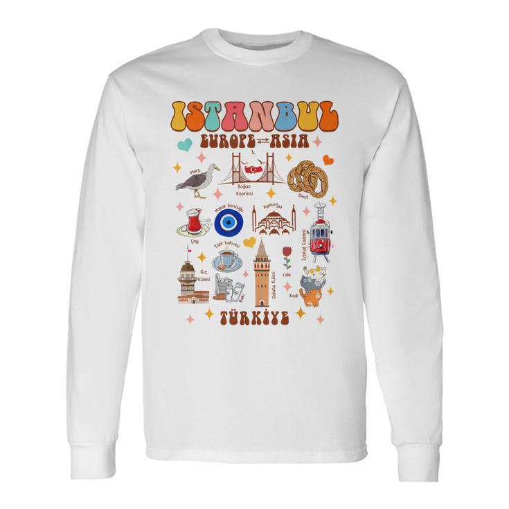 Istanbul Travel Traveling Summer Vacation Istanbul Turkey Long Sleeve T-Shirt