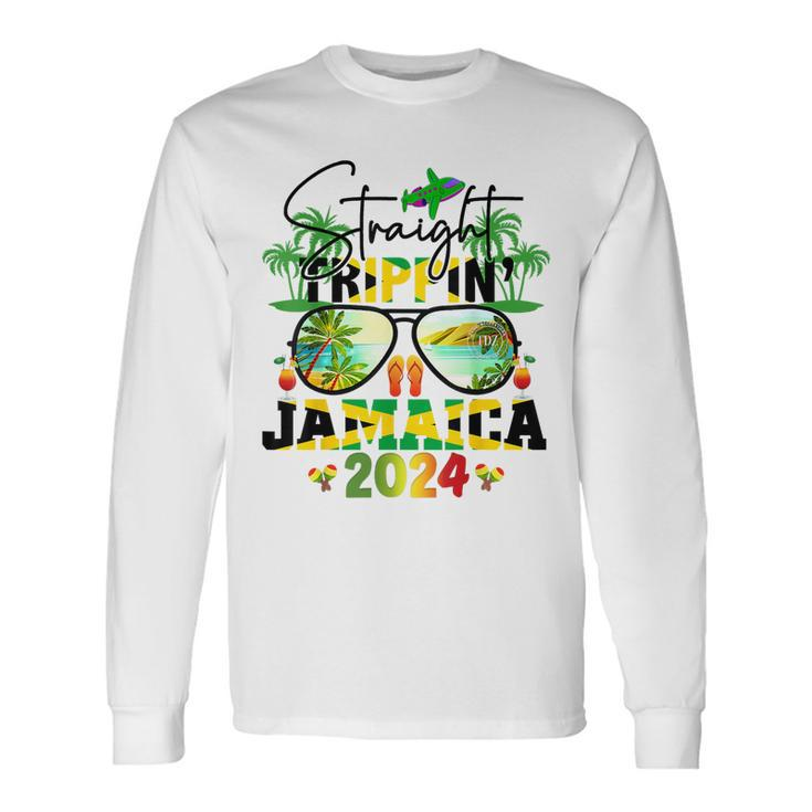 Jamaica 2024 Here We Come Matching Family Vacation Trip Long Sleeve T-Shirt