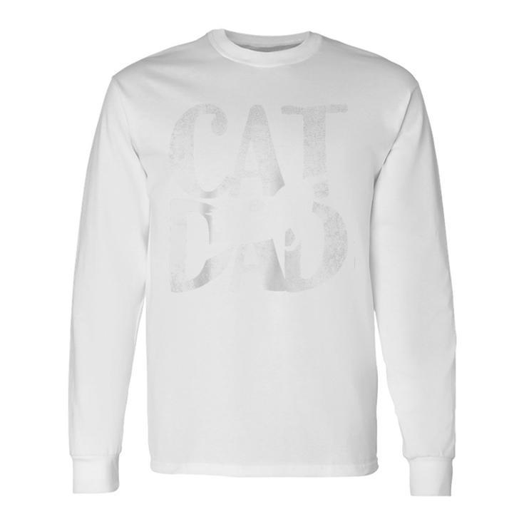 Katze Papa Männeratertag Weihnachten Geburtstag Besteintage Raglan Langarmshirts Geschenkideen