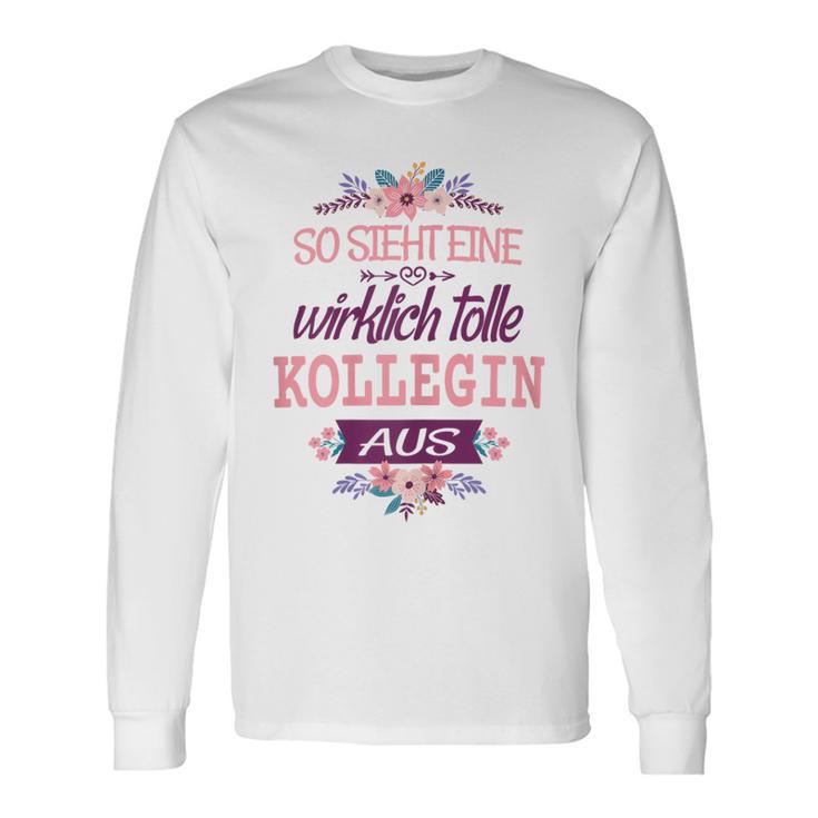 Kollegin Geburtstag Arbeitskollegin Arbeit Spruch Lustig Langarmshirts Geschenkideen