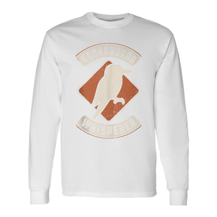 Kookaburra Whisperer Vintage Classic Retro Animal Love Long Sleeve T-Shirt