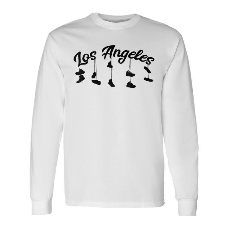 Los Angeles La Sneakers Lover Long Sleeve T-Shirt Gifts ideas