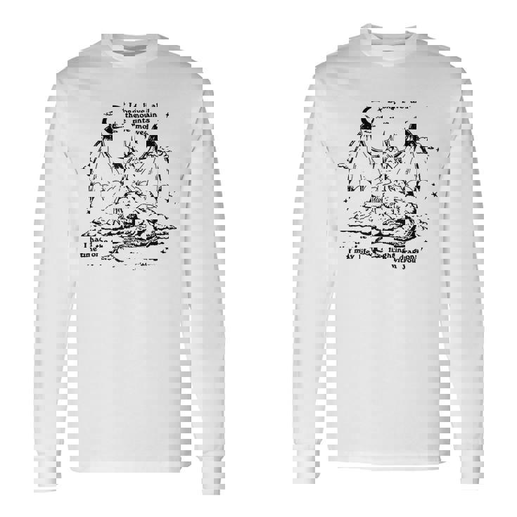 Luchando Contra Dragones Contigo Camiseta de manga larga