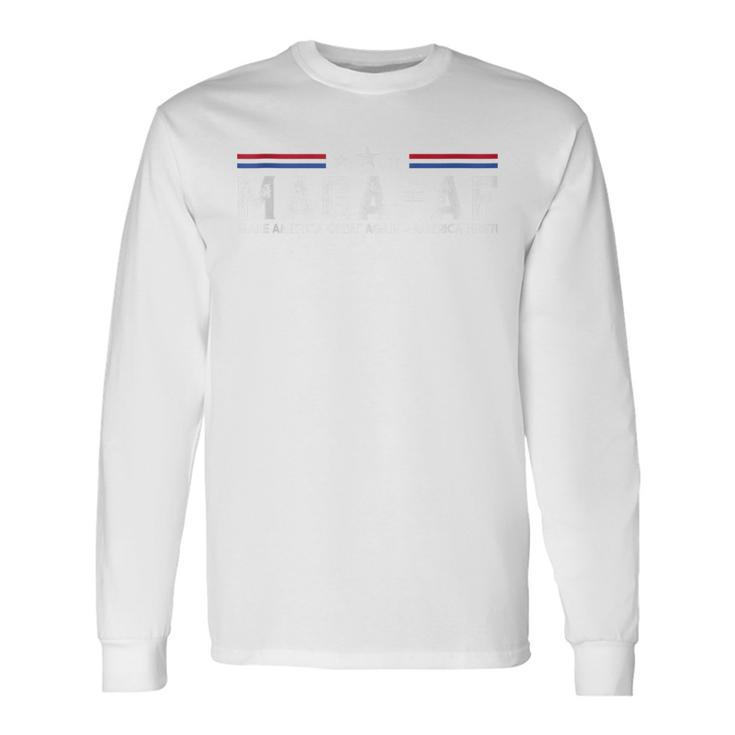 Maga Af America First Long Sleeve T-Shirt