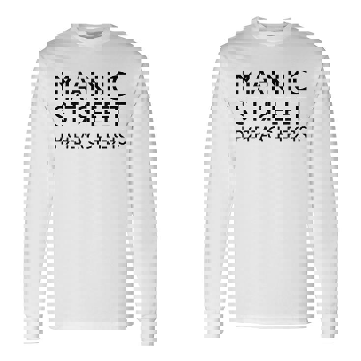 Manic Street Preachers Long Sleeve T-Shirt - Thegiftio