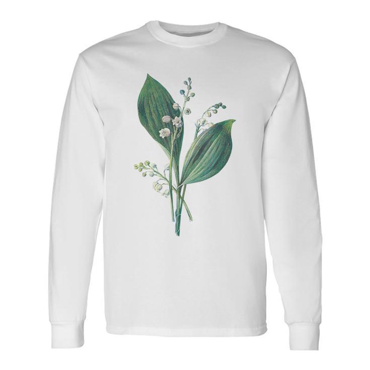 Motif Fleurs De Uet T-shirt à manches longues
