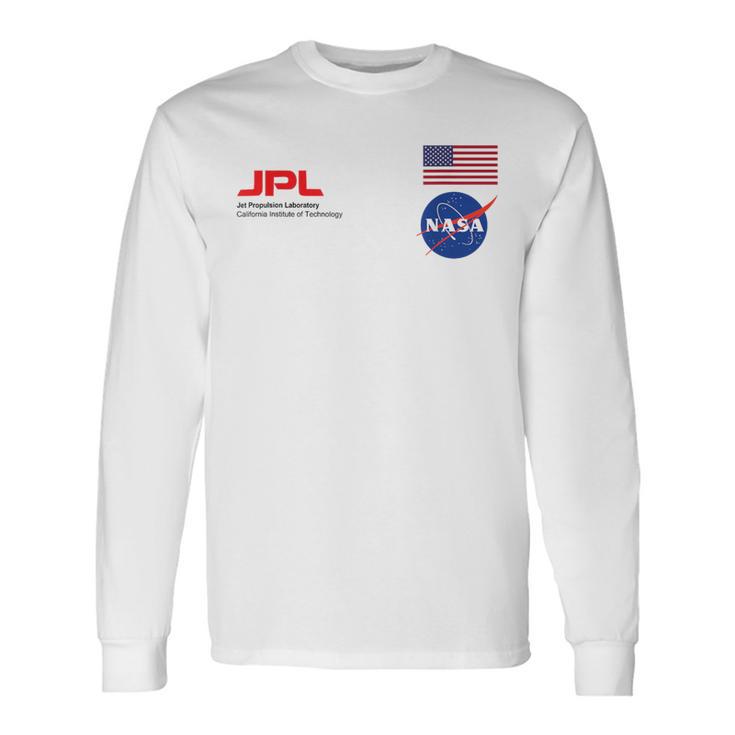 Nasa Jpl Logo Langarmshirts Geschenkideen