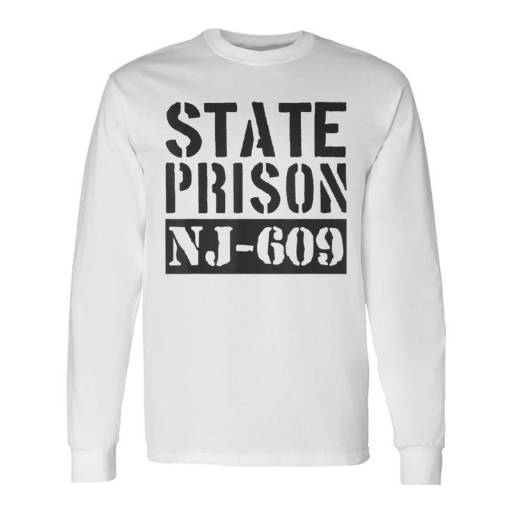 New Jersey State Prisoner Inmate Penitentiary Long Sleeve T-Shirt Gifts ideas