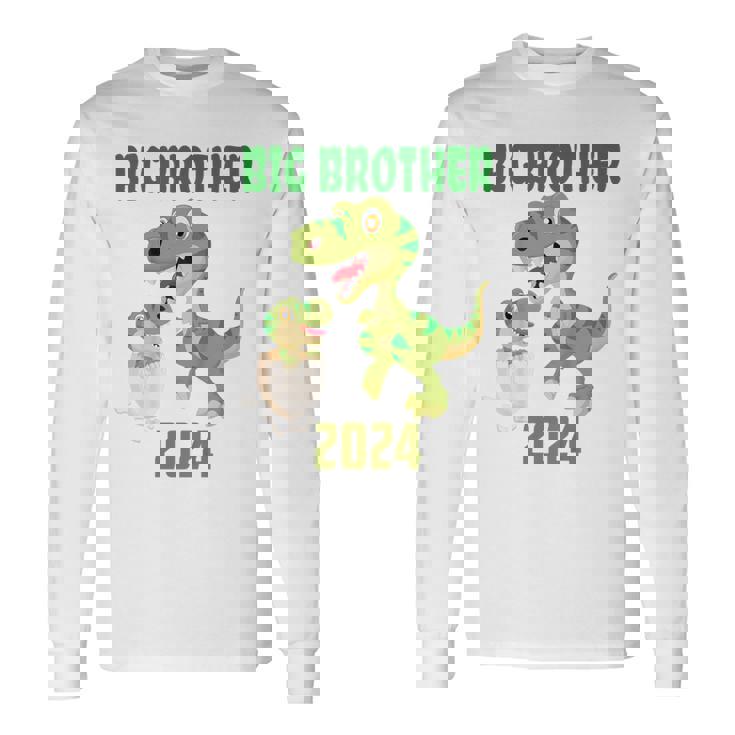 Niños Big Brother 2024 Conviértete En Hermano Mayor 2024 Regalo Camiseta de manga larga