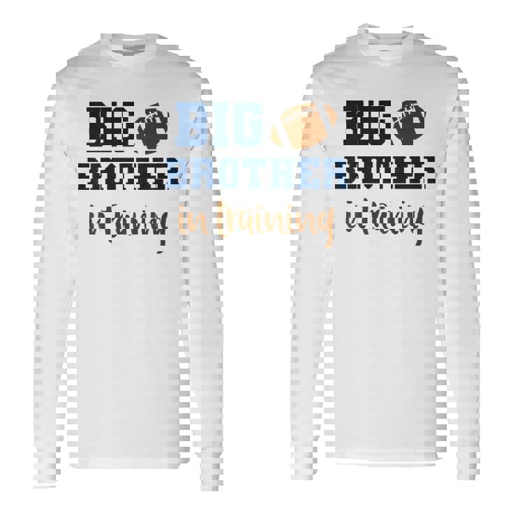 Niños Big Brother De Fútbol Para Embarazo Diseño De Otoño Camiseta de manga larga