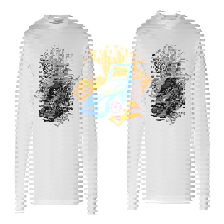 Niños Hot Wheels Coche De Dibujos Animados Niños Camiseta de manga larga