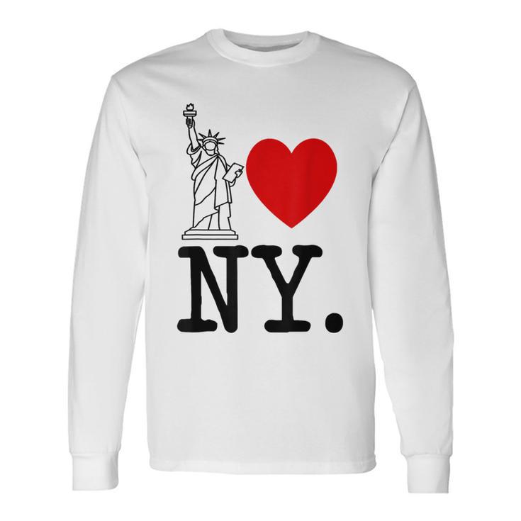 Nyc Love New York Love Ny Long Sleeve T-Shirt