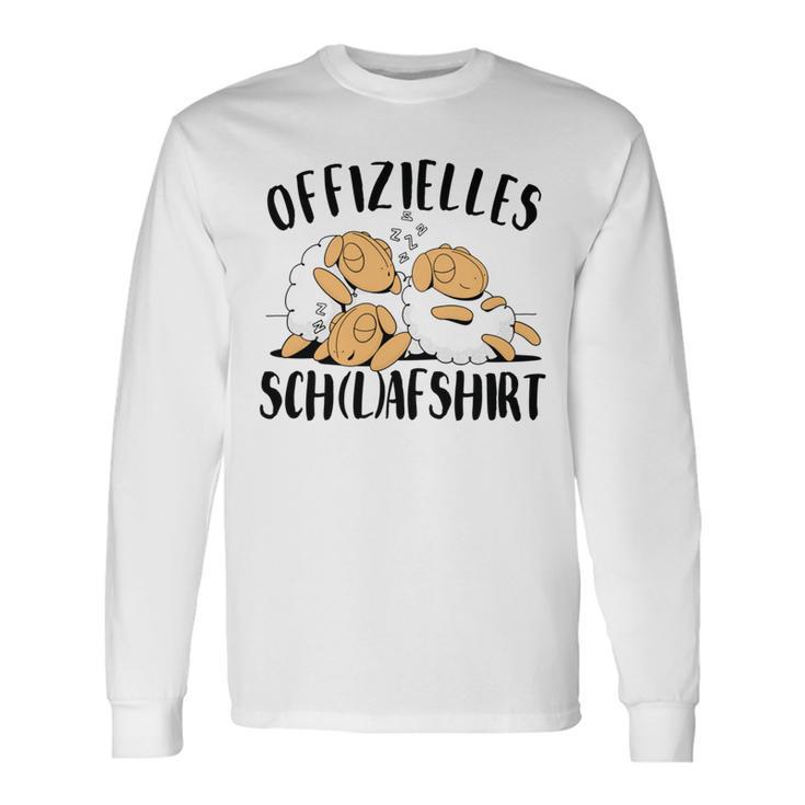 Offizielles Schlaf Pyjama Schlafanzug Herren Damen Langarmshirts Geschenkideen