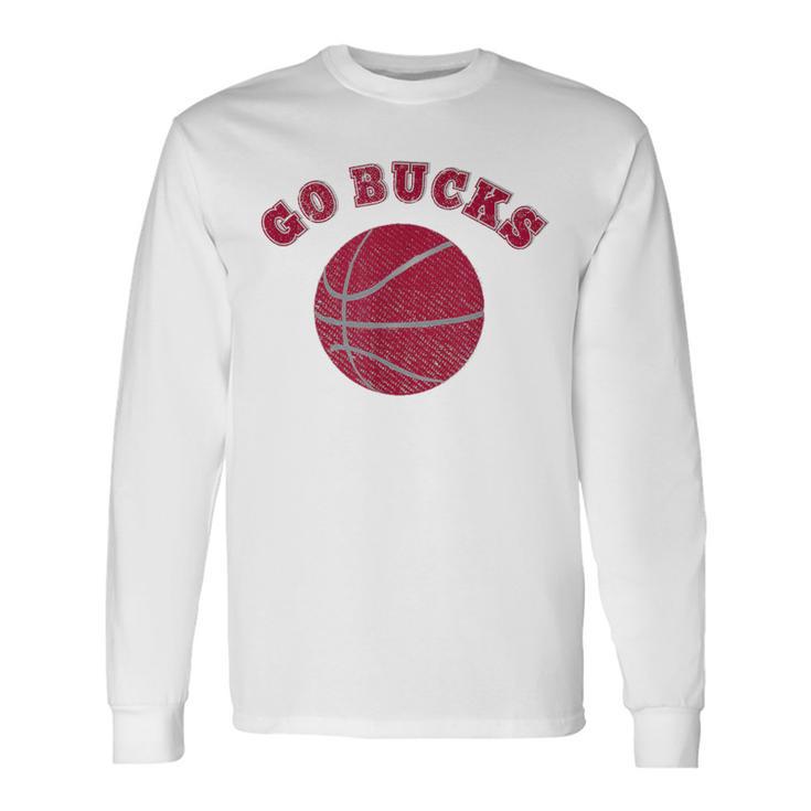 Ohio Go Bucks Basketball Long Sleeve T-Shirt