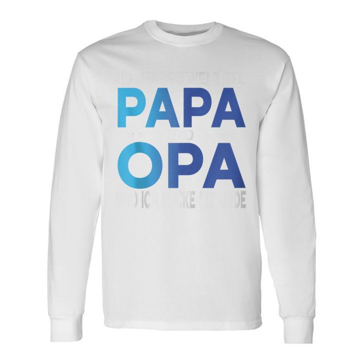 Opa Atertag Papa Spruch Grossvater Geschenk Kapuzenjacke Langarmshirts Geschenkideen