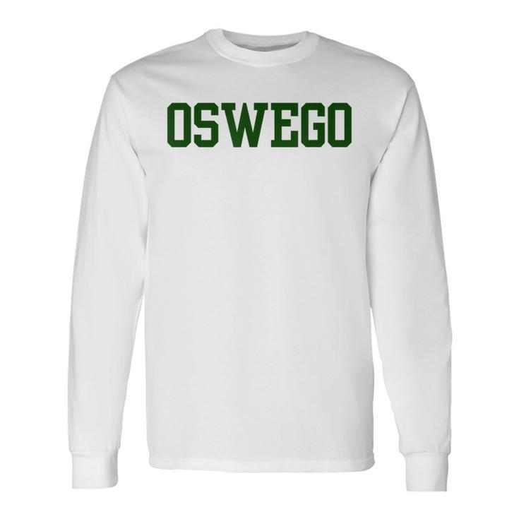 Oswego State 02 Long Sleeve T-Shirt