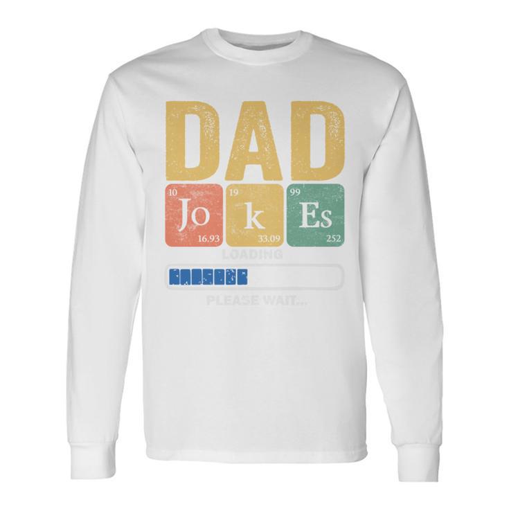 Papa- Papa Witze Loading Regelmäßigatertag Langarmshirts Geschenkideen