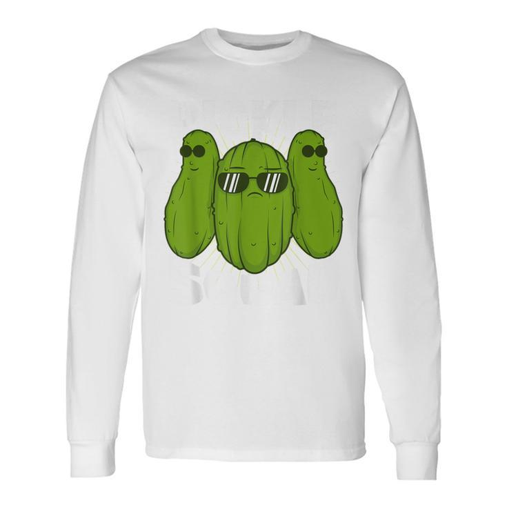 Pickle Squad Heart For I Love Pickles Long Sleeve T-Shirt