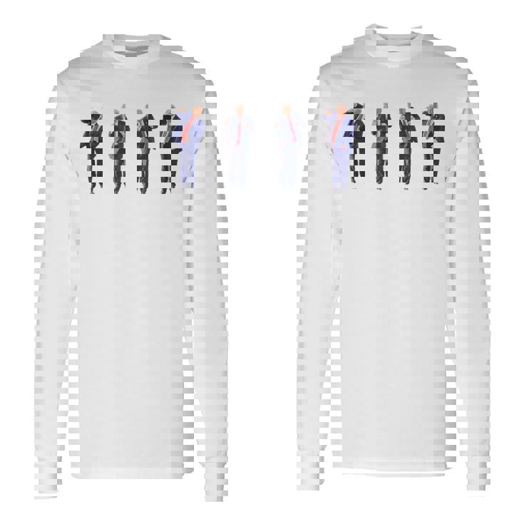 Potus 45 Dance Trump Dance Save America Trump 4547 Long Sleeve T-Shirt