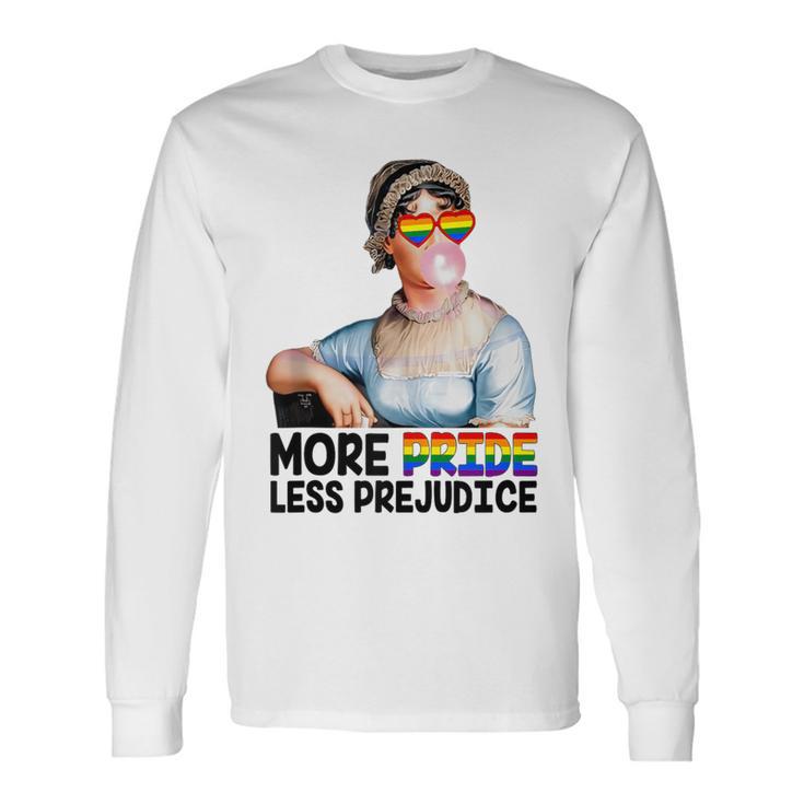More Pride Less Prejudice Lgbt Gay Pride Month Long Sleeve T-Shirt