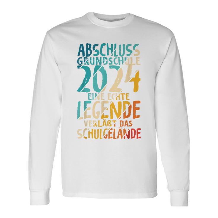 Primary School 2024 Eine Legende Primary School Graduation 2024 Langarmshirts Geschenkideen