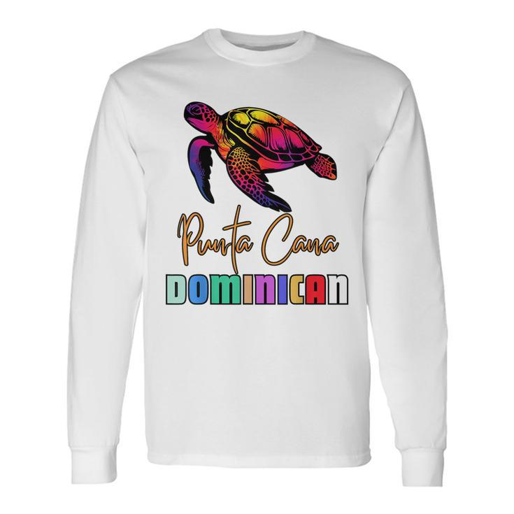 Punta Cana Dominican Republic Vacation Family Group Friends Long Sleeve T-Shirt