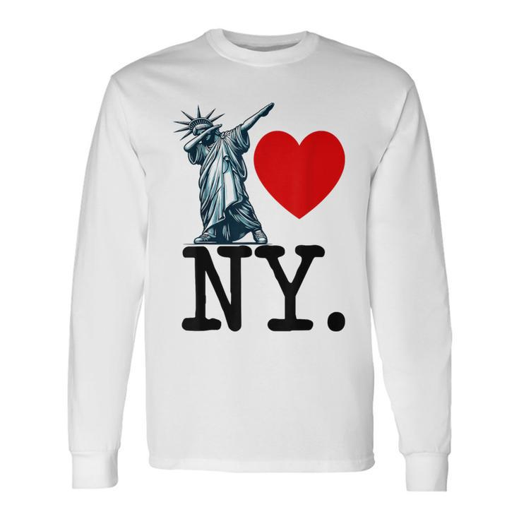 I Really Heart Love New York Ny Nyc Love New York Love Ny Long Sleeve T-Shirt