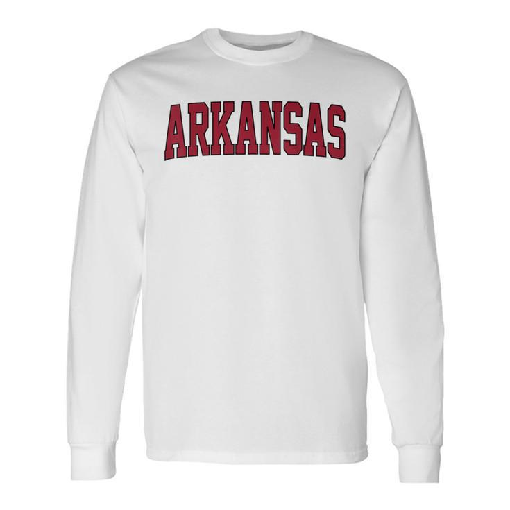 Retro Arkansas Vintage Arkansas Lovers Classic Long Sleeve T-Shirt