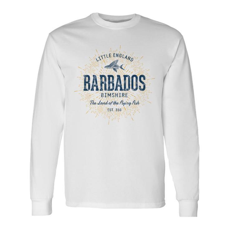 Retro Style Vintage Barbados Langarmshirts Geschenkideen