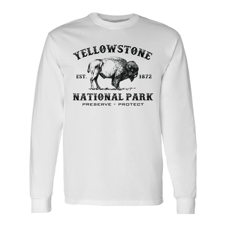Sweatshirt Homme/Femme Parc National Yellowstone - Bison - Coupe Classique, 241 G - 9