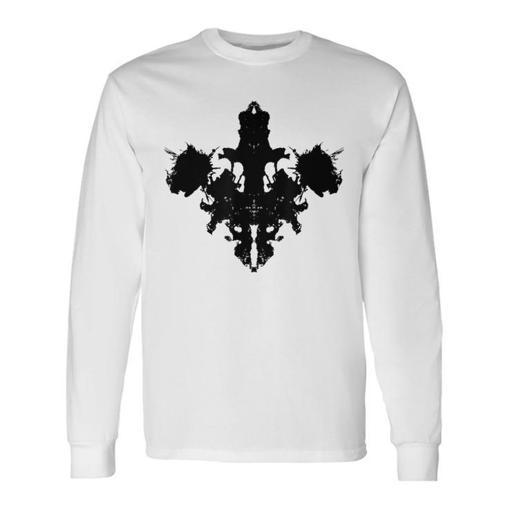Rorschach Ink Blot Test T Psychology Long Sleeve T-Shirt