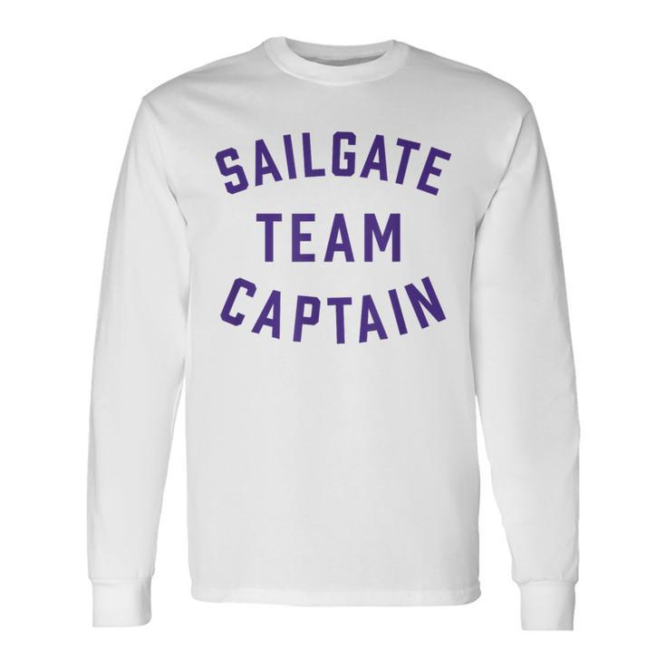Sailgate Captain Washington Long Sleeve T-Shirt Gifts ideas