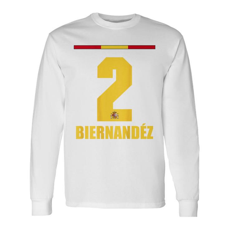 Spain Sauf Jersey Biernandez Saufamen Langarmshirts Geschenkideen