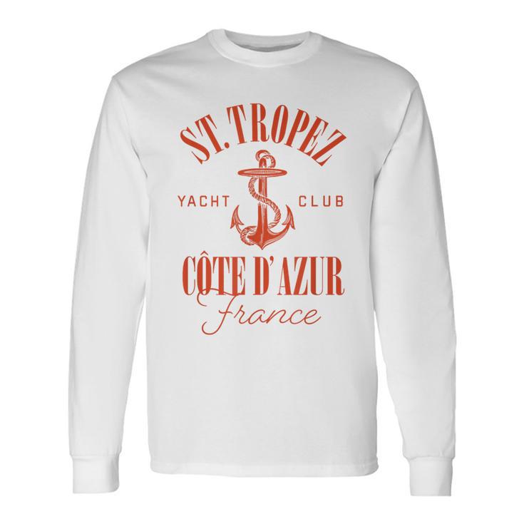 St Tropez Yacht Club Langarmshirts Geschenkideen