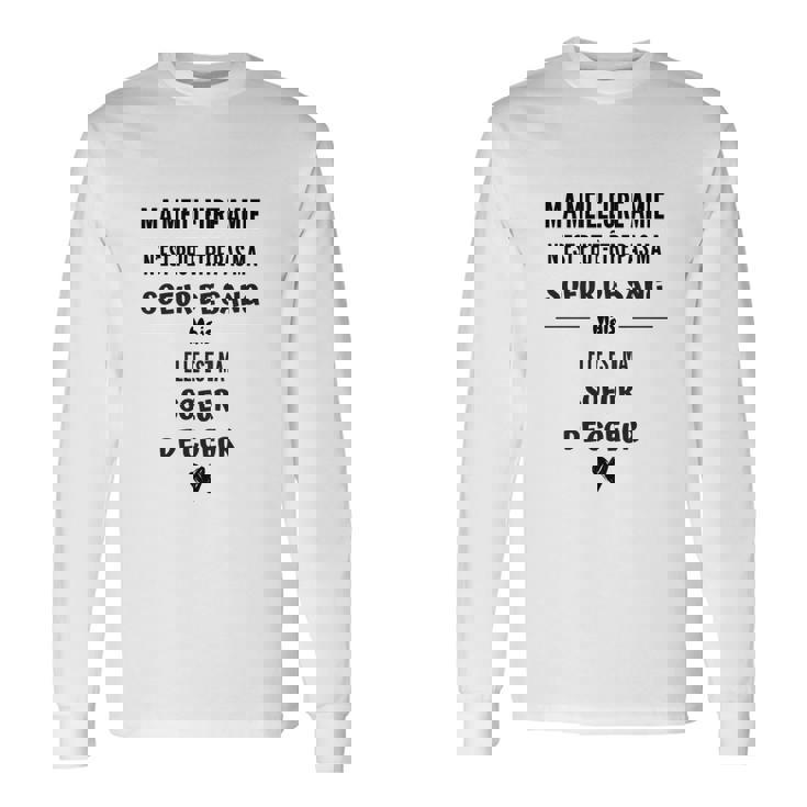 T Shirt Pull Meilleure Amie Pour T-shirt à Manches Longues à