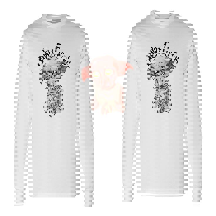T-shirt à manches longues Dobby est un Elfe Libre, Illustration Harry Potter