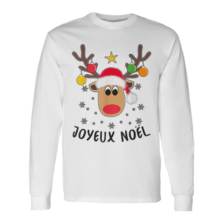 Débardeur Humoristique 'Joyeux Noël' - Motif Tête De Renne/Élan Avec Flocons De Neige - Pour Fêtes, Cadeau Décalé