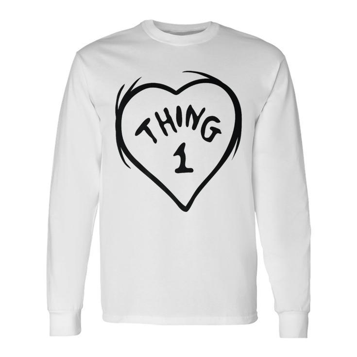 One Thing Heart Thing 1 Shirt Logo Thing One Thing Two Images T Shirt