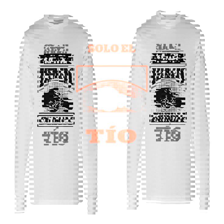 Tío En Prácticas Divertida Futuro Tío Anuncio Embarazadas Camiseta de manga larga