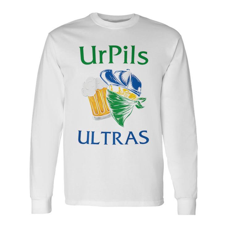 Urpils Ultras Stadion Bier Saarland Langarmshirts Geschenkideen