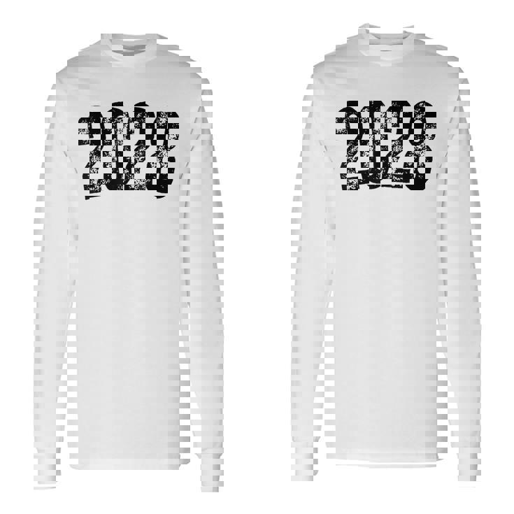 Vintage Senior 2028 Class Of 2028 First Day Of School 2028 T-Shirt - Main Image