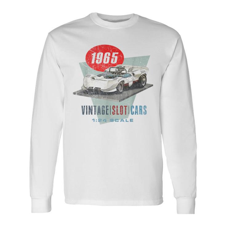 Vintage Slot Car Racing Long Sleeve T-Shirt