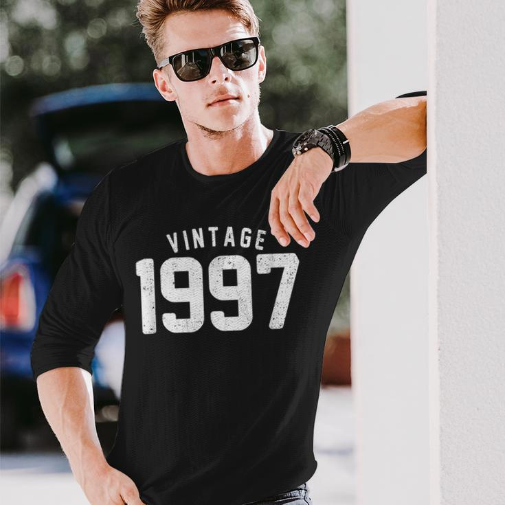 1997 Birthday Cool Vintage 24Th Birthday 1997 Long Sleeve T-Shirt Gifts for Him