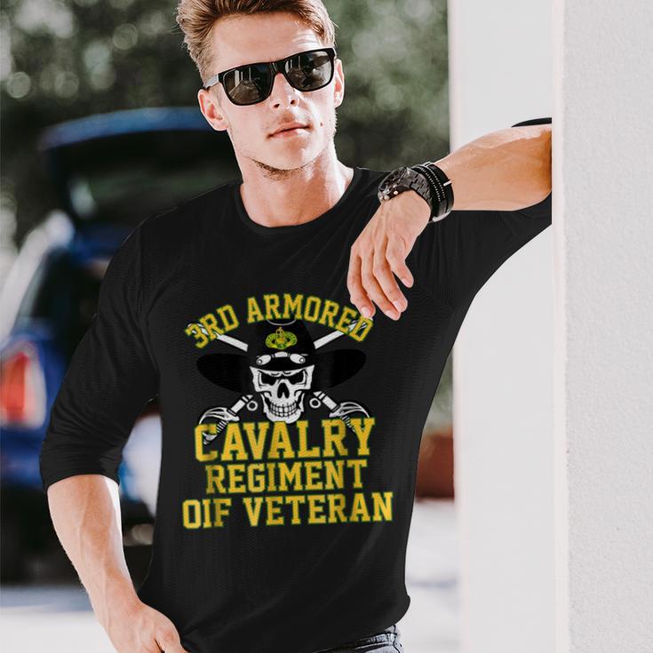 3Rd Armored Cavalry Regiment Iraq War Veteran Long Sleeve T-Shirt Gifts for Him