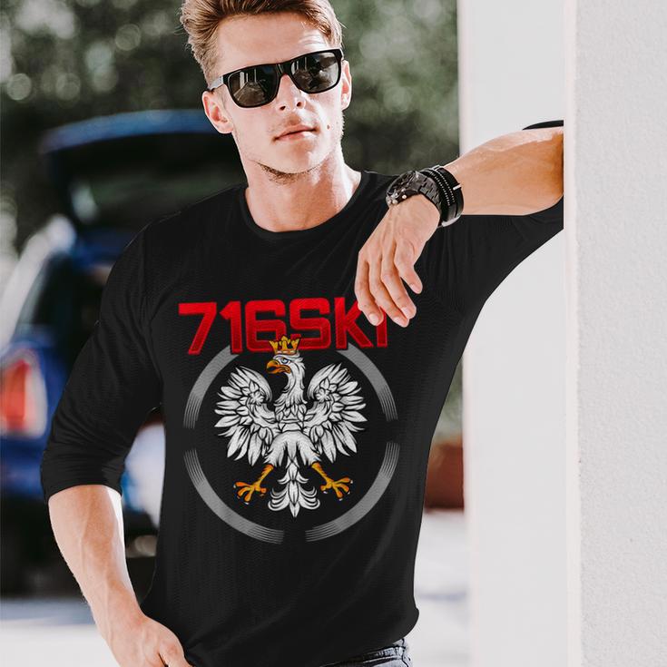 716Ski Buffalo Dygyus Day Poland Eagle Polish 716 Long Sleeve T-Shirt Gifts for Him