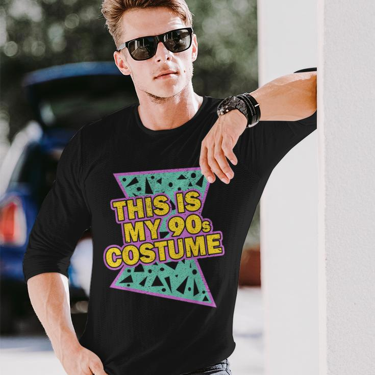 This Is My 90-S Costume 80'S 90'S Party Long Sleeve T-Shirt Gifts for Him