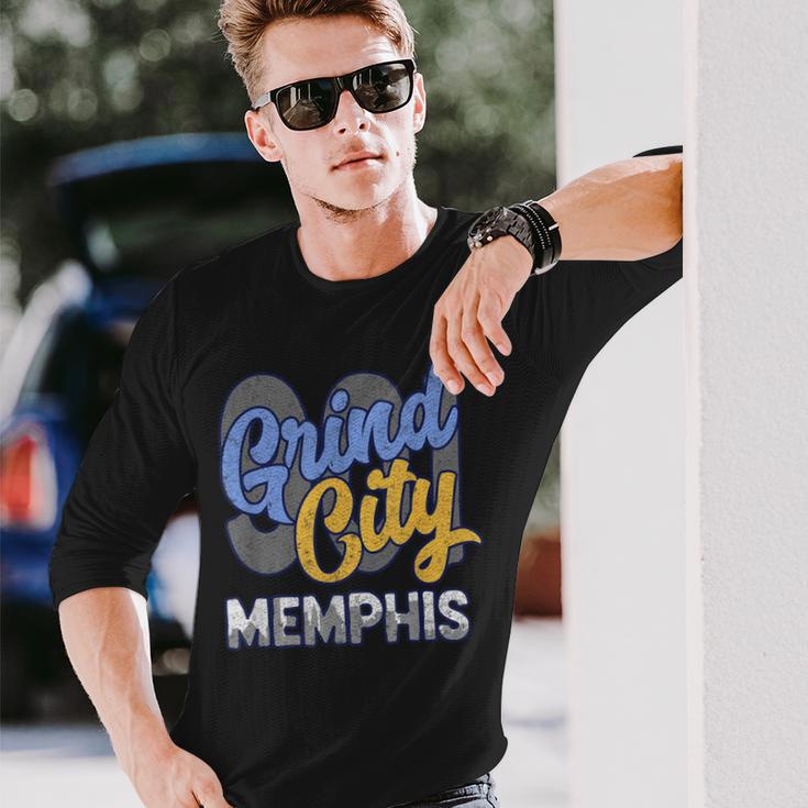 901 Grind City Memphis Long Sleeve T-Shirt Gifts for Him